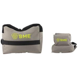 United States Association of Gun Owners SME SMEGRF Front & Rear Gun Rest Inert Poly Bead Filled Shooting Bags, Suede Leather Topper, Non-Slip Bottom, 600D Polyester - $30.52 at United States Association of Gun Owners