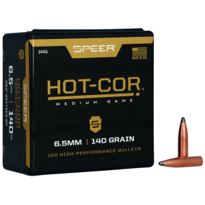 United States Association of Gun Owners Speer 1441 Hot-Cor 264Cal 140gr Spitzer Soft Point 100 Per Box/5 Case - $29.19 at United States Association of Gun Owners