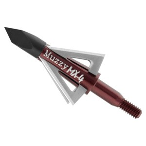 United States Association of Gun Owners MUZZY BROADHEAD MX4 4-BLADE - 100GR 1 1/8" CUT 3PK - $28.17 at United States Association of Gun Owners