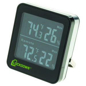 United States Association of Gun Owners LOCKDOWN 1116792 WIRELESS HYGROMETER - $28.01 at United States Association of Gun Owners