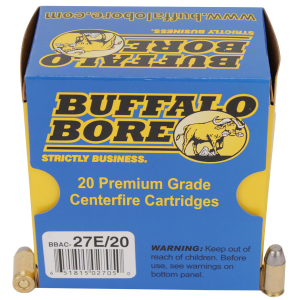 United States Association of Gun Owners Buffalo Bore 27E20 .380 ACP 100gr Hard Cast Flat Nose Ammo, 20-Round - $27.87 at United States Association of Gun Owners