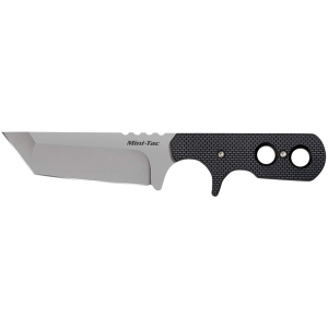 United States Association of Gun Owners Cold Steel 49HTF Tac Mini 3.75" Fixed Plain Tanto Japanese AUS-8A SS Blade/ Black Griv-Ex Handle - $27.68 at United States Association of Gun Owners