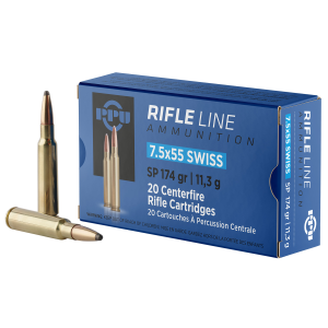 United States Association of Gun Owners PPU PP7SS Metric Rifle 7.5x55mmSwiss 174gr Soft Point 20 Per Box/10 Case - $27.63 at United States Association of Gun Owners