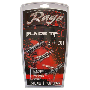 United States Association of Gun Owners Rage Black Series Broadheads 2" 100 gr 3/ct - $27.60 at United States Association of Gun Owners