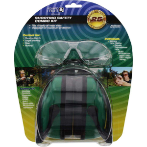 United States Association of Gun Owners Howard Leight Shooting Sports Safety Combo Kit 25dB Ear Muffs with Clear Shooting Glasses - $27.49 at United States Association of Gun Owners