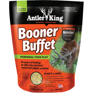 United States Association of Gun Owners Antler King Booner Buffet 1/4 Acre 3lb Game Feed - $25.87 at United States Association of Gun Owners