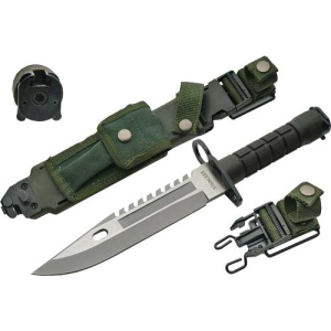 United States Association of Gun Owners SZCO RITE EDGE 7.75" M-9 - COMMANDO KNIFE W/SHEATH - $26.97 at United States Association of Gun Owners