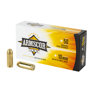United States Association of Gun Owners Armscor FAC10-2N 10mm 180gr FMJ Handgun Ammo, 50 Rounds - $26.96 at United States Association of Gun Owners