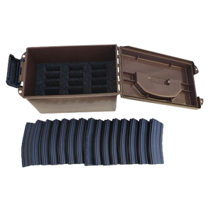 United States Association of Gun Owners MTM Case-Gard TMC15 Tactical Mag Can Flat Dark Earth Polymer 5.56x45mm NATO Fits AR-Platform - $26.79 at United States Association of Gun Owners