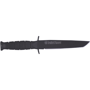 United States Association of Gun Owners S&W KNIFE OPS SURVIVAL W/TANTO - 6" FIXED BLADE BLACKENED S/S - $26.48 at United States Association of Gun Owners