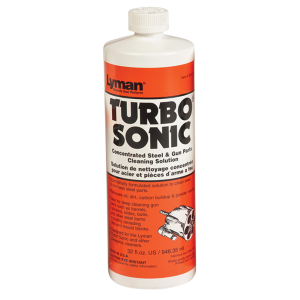 United States Association of Gun Owners Lyman 7631715 Turbo Sonic Gun Parts Cleaning Solution Against Grease, Dust, Oil 32 oz Bottle - $25.81 at United States Association of Gun Owners