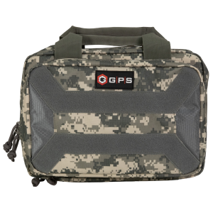 United States Association of Gun Owners GPS Bags PC15ACU Pistol Case Gray Digital 600D Polyester Holds 1 Handgun - $24.80 at United States Association of Gun Owners