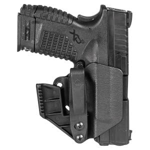 United States Association of Gun Owners Mission First Tactical H2SFXDSAIWBM Minimalist Holster IWB Black Polymer Belt Clip Fits Springfield XD-S 9/40 3.30" Barrel Ambidextrous - $24.68 at United States Association of Gun Owners