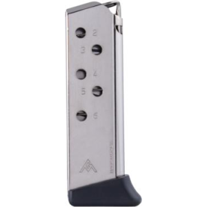 United States Association of Gun Owners Mec-Gar Handgun Magazine Walther PPK .380 ACP Carbon Steel Tube Nickel 6 rds - $24.08 at United States Association of Gun Owners