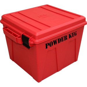 United States Association of Gun Owners MTM Case-Gard PK12 Powder Keg Storage Container Red Polypropylene Plastic - $23.77 at United States Association of Gun Owners
