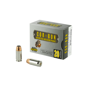 United States Association of Gun Owners Cor-Bon 45ACP+P 230gr JHP Self Defense Hollow Point Ammo, 20-Round - $23.68 at United States Association of Gun Owners