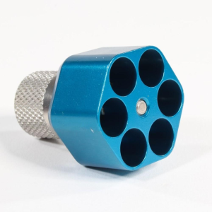 United States Association of Gun Owners Pachmayr Aluminum Speedloader Ruger LCR SP101 327 Federal 6 Shot Blue - $21.99 at United States Association of Gun Owners