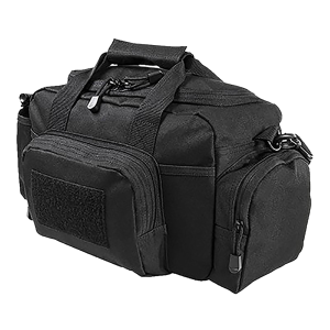 United States Association of Gun Owners NcStar CVSRB2985B VISM Range Bag with Small Size, Side Pockets, PALs Webbing, Carry Handles, Pockets & Black Finish - $26.99 at United States Association of Gun Owners