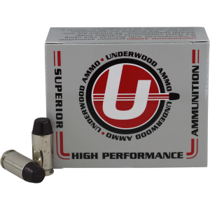 United States Association of Gun Owners Underwood Ammo 740 40S&W 200gr Hard Cast Flat Nose 20 Per Box/10 Case - $23.13 at United States Association of Gun Owners