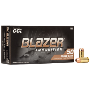 United States Association of Gun Owners CCI Blazer Brass 10mm 180 Grain FMJ Handgun Ammo, 50 Rounds - $22.70 at United States Association of Gun Owners