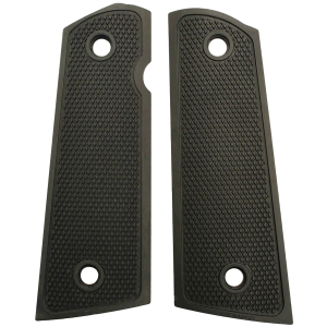 Archangel AA107 Aluminum Grip Panels for 1911 Government, Black