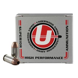United States Association of Gun Owners Underwood Ammo 223 XTP 40S&W 155gr Jacketed Hollow Point 20 Per Box/10 Case - $21.43 at United States Association of Gun Owners