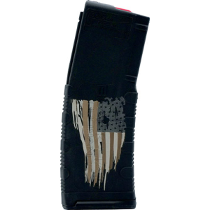 United States Association of Gun Owners BLACK RAIN MAGAZINE AR15 30RD - 5.56" TATTERED FLAG ETCHED - $19.74 at United States Association of Gun Owners