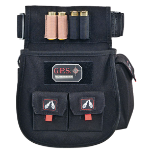 United States Association of Gun Owners GPS Bags 1094CSP Deluxe Double Shotshell Pouch Black Polyester Waist Mount 30-52" Belt - $21.05 at United States Association of Gun Owners