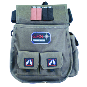 United States Association of Gun Owners GPS Bags 1093CSP Deluxe Double Shotshell Pouch Olive Polyester Waist Mount 30-52" Belt - $21.01 at United States Association of Gun Owners