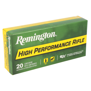 United States Association of Gun Owners Remington Ammunition 28399 High Performance Rifle 223Rem 55gr Pointed Soft Point 20 Per Box/10 Case - $20.97 at United States Association of Gun Owners