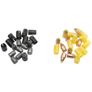 United States Association of Gun Owners Traditions A1829 Sight-In Combo Pack Muzzleloader Bullets 15 Smackdown 50cal 250gr/ 15 Plinker 50cal 240gr - $20.87 at United States Association of Gun Owners