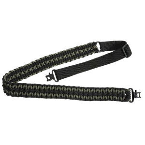 United States Association of Gun Owners Outdoor Connection PCS80569 Paracord Sling 1" W x 43" L Adjustable Black w/Green Accents for Rifle/Shotgun - $20.24 at United States Association of Gun Owners