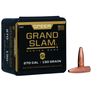United States Association of Gun Owners Speer 1465 Grand Slam 270Cal 130gr Soft Point 50 Per Box/5 Case - $19.84 at United States Association of Gun Owners