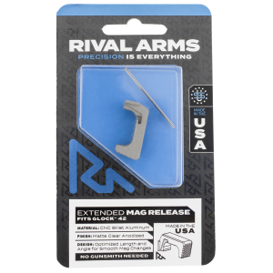 United States Association of Gun Owners Rival Arms RA72S001D Magazine Release Extended Dark Gray Aluminum for Sig P320 - $29.99 at United States Association of Gun Owners