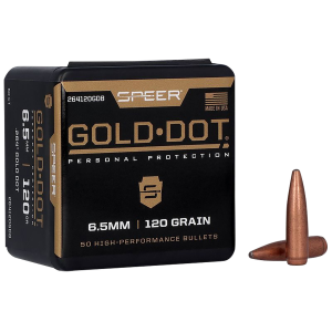 United States Association of Gun Owners Speer 264120GDB Gold Dot 264Cal 120gr Bonded Soft Point 50 Per Box/20 Case - $19.54 at United States Association of Gun Owners