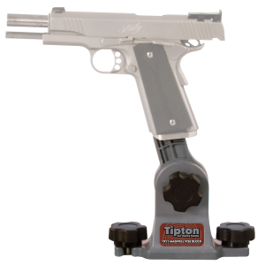 United States Association of Gun Owners Tipton 558080 1911 Mag Well Vise Block Gun Vise Handgun Firearm Gray/Red Polymer - $19.34 at United States Association of Gun Owners