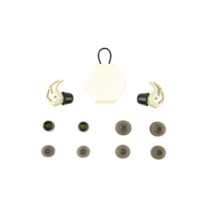 United States Association of Gun Owners AXIL X30i Bone White Earplugs with Dynamic Mesh Filtering - $23.99 at United States Association of Gun Owners