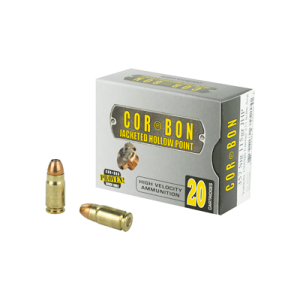 United States Association of Gun Owners Cor-Bon 357SIG 115gr JHP Self Defense Hollow Point Ammo, 20-Round - $18.34 at United States Association of Gun Owners