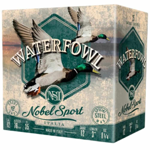United States Association of Gun Owners Nobel Sport Steel Waterfowl Shotshells 12 ga 3" 1-1/4 oz 1450 fps #3 25/ct - $17.81 at United States Association of Gun Owners