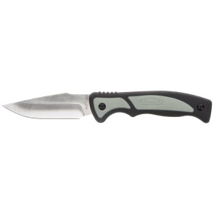 United States Association of Gun Owners Old Timer 1137140 Trail Boss 3.70" Fixed Caper Plain Stainless Steel Blade 5.25" TPE Handle Includes Sheath - $17.53 at United States Association of Gun Owners