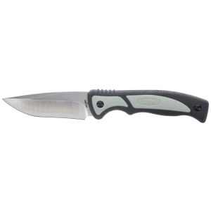 United States Association of Gun Owners Old Timer 1137135 Trail Boss 3.70" Fixed Drop Point Plain Stainless Steel Blade 5.25" TPE Handle Includes Sheath - $17.51 at United States Association of Gun Owners