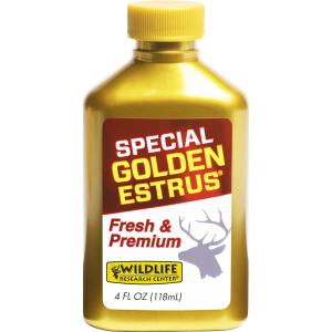 United States Association of Gun Owners Wildlife Research 4054 Special Golden Estrus Buck Lure Deer Attractant Doe In Estrus Scent 4 oz Bottle - $17.41 at United States Association of Gun Owners