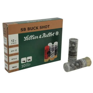 United States Association of Gun Owners SELLIER & BELLOT 12GA 2.75 4BUCK 25RD BOX 10 BOXES PER CASE - $17.26 at United States Association of Gun Owners