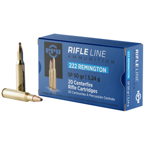 United States Association of Gun Owners PPU PP222 Standard Rifle 222Rem 50gr Soft Point 20 Per Box/50 Case - $16.73 at United States Association of Gun Owners