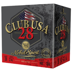 United States Association of Gun Owners Nobel NSI 28T1 Shotshell 28 ga 2-3/4" 3/4 oz 1300 fps #7.5 25/ct - $16.71 at United States Association of Gun Owners