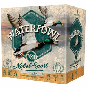 United States Association of Gun Owners Nobel Sport Steel Waterfowl 20 Shotshells 20ga 1oz 3" 1450 fps #2 25/ct - $16.71 at United States Association of Gun Owners