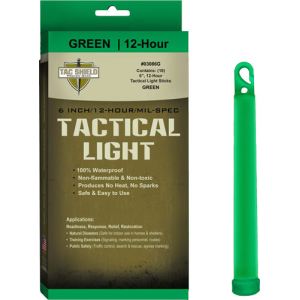 United States Association of Gun Owners TAC SHIELD TACTICAL LIGHT - STICK 12 HOUR 6" GREEN 10PK - $16.12 at United States Association of Gun Owners