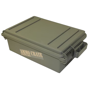 United States Association of Gun Owners MTM Case-Gard ACR418 Ammo Crate Utility Box 12 Gauge Army Green Polypropylene - $15.68 at United States Association of Gun Owners