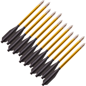 United States Association of Gun Owners Bear Archery AVXA12P 8.6in Aluminum Crossbow Bolts, 12-Pack - $15.39 at United States Association of Gun Owners