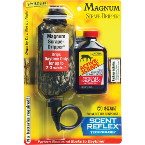 United States Association of Gun Owners Wildlife Research 385 Magnum Scrape-Dripper w/Active Scrape Deer Attractant 4 oz - $14.83 at United States Association of Gun Owners